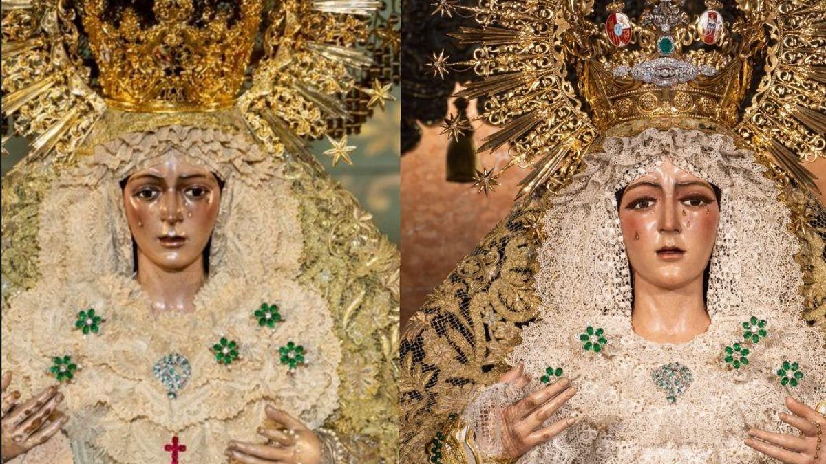Enorme polvareda en Sevilla por la restauración de la Macarena: piden perdón y culpan a las nuevas pestañas