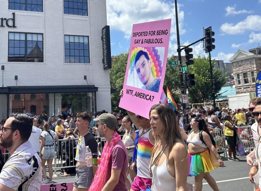La comunidad LGTBIQ+ llena el centro de Washington en un Orgullo reivindicativo contra la agenda ultra de Trump