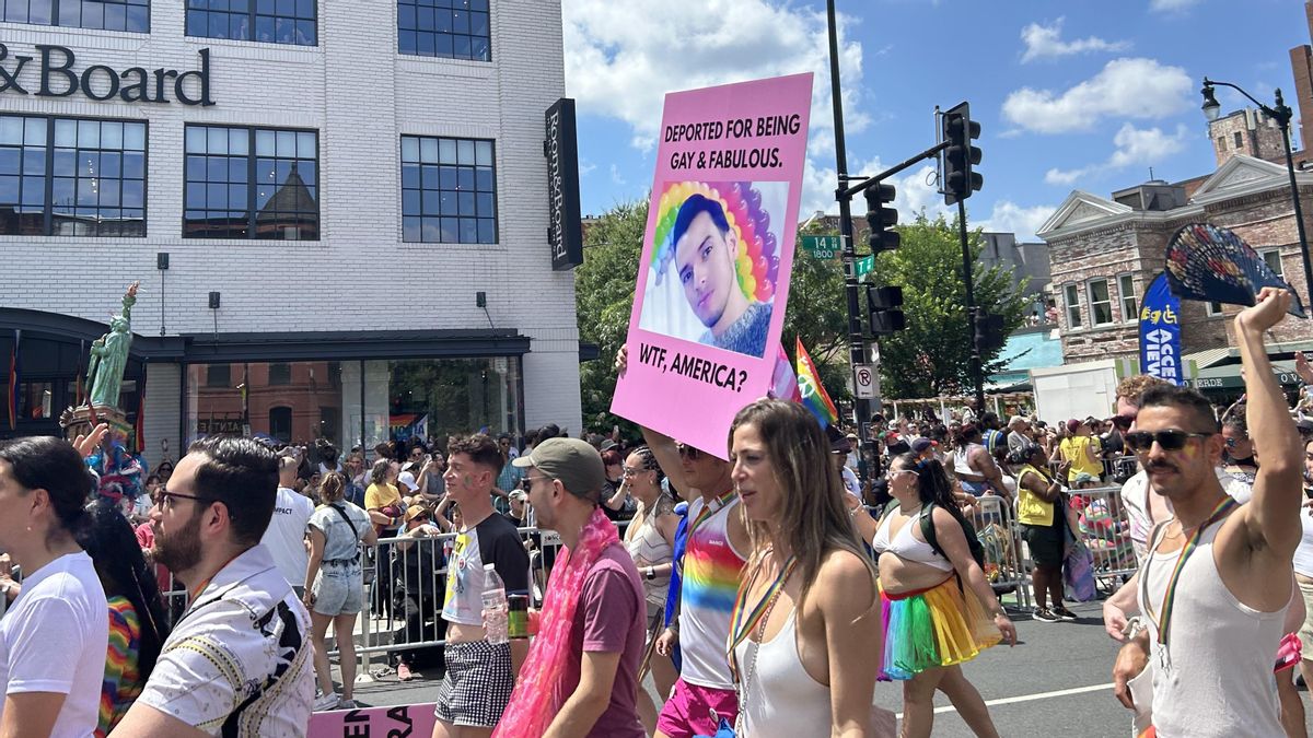 La comunidad LGTBIQ+ llena el centro de Washington en un Orgullo reivindicativo contra la agenda ultra de Trump