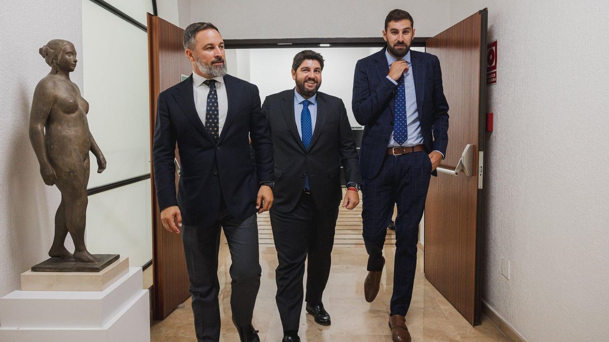 PP y Vox sellan un acuerdo para los presupuestos de la Región de Murcia