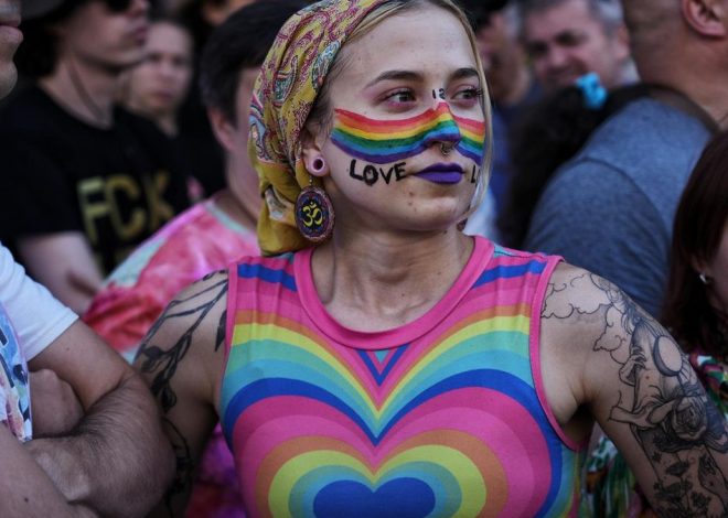 La manifestación del Orgullo en Budapest, en imágenes