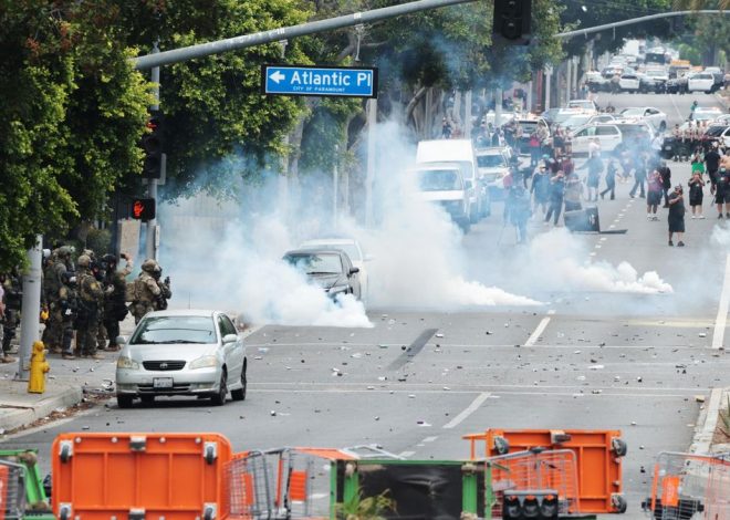 Trump despliega a 2.000 soldados de la Guardia Nacional en Los Ángeles para frenar las protestas contra las redadas anti migración