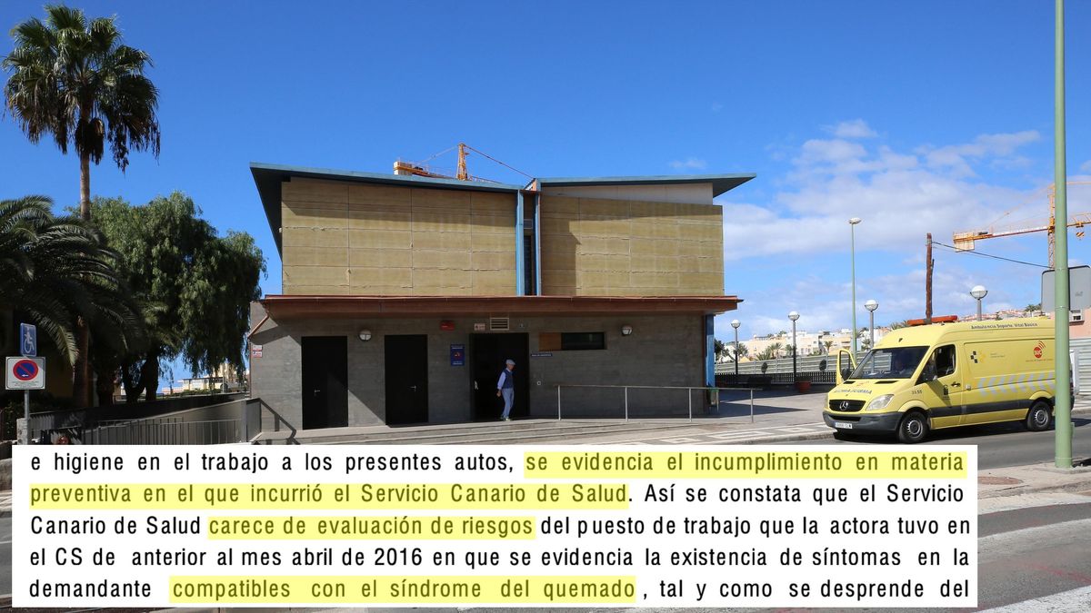 Indemnización de 17.000 euros para una médica de familia en Canarias por una baja causada por la sobrecarga de trabajo