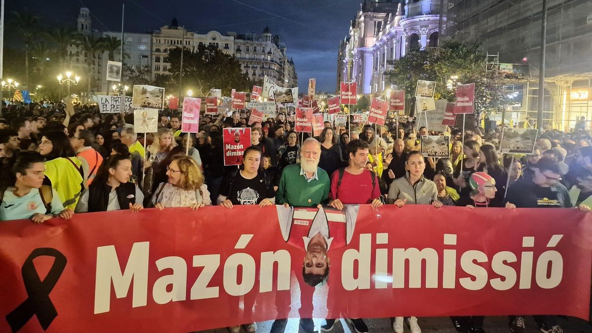 Carta de las víctimas de la dana | Con Mazón no habrá verdad, justicia, reparación ni reconstrucción posible
