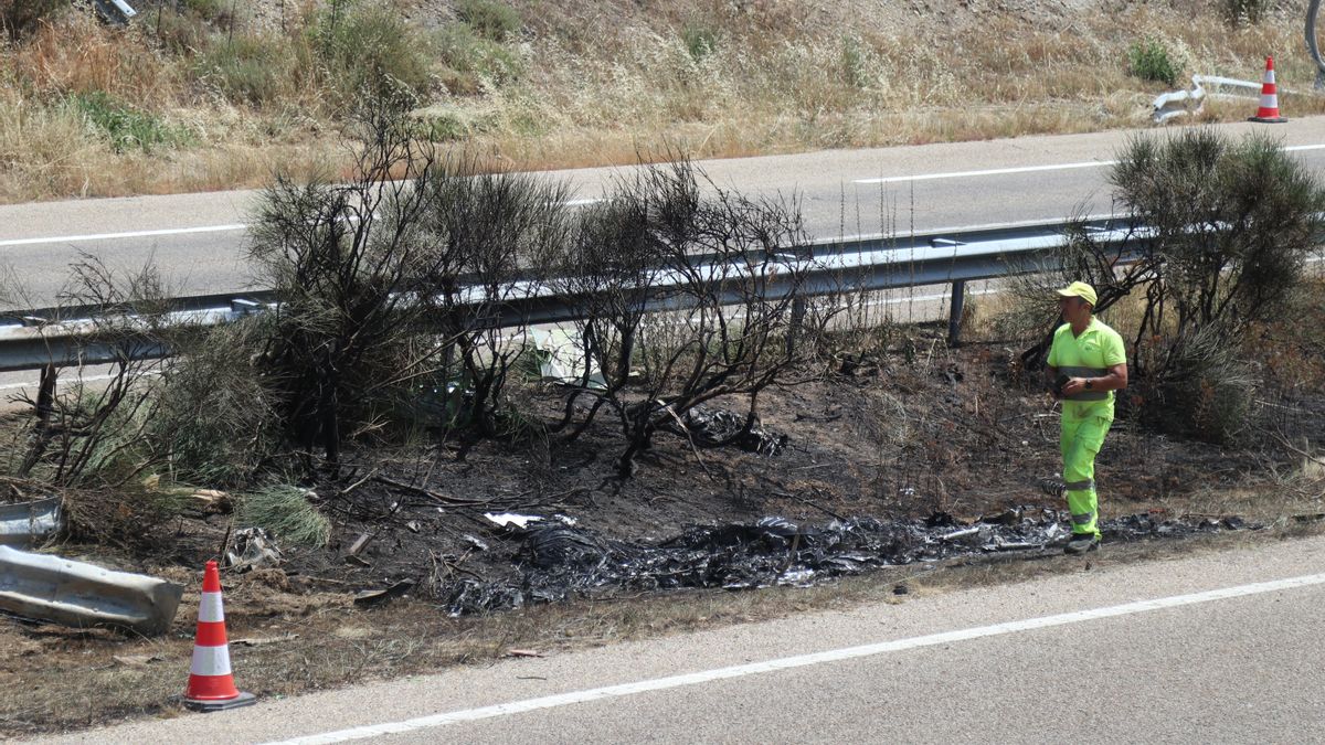 La Guardia Civil apunta a un exceso de velocidad y un reventón de rueda como posibles causas del siniestro de Diogo Jota