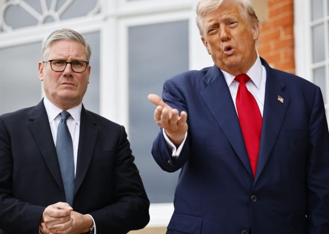 Trump vuelve a negar su relación con Epstein y dice que los archivos los manejaba «la peor escoria del mundo»