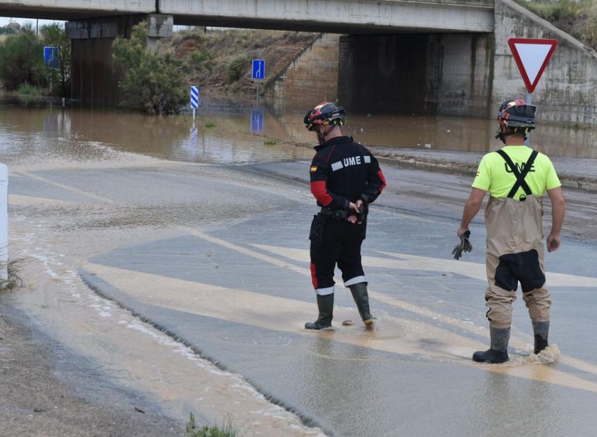 La Aemet eleva la alerta por fuertes lluvias a nivel rojo en el Bajo Aragón y en Lleida