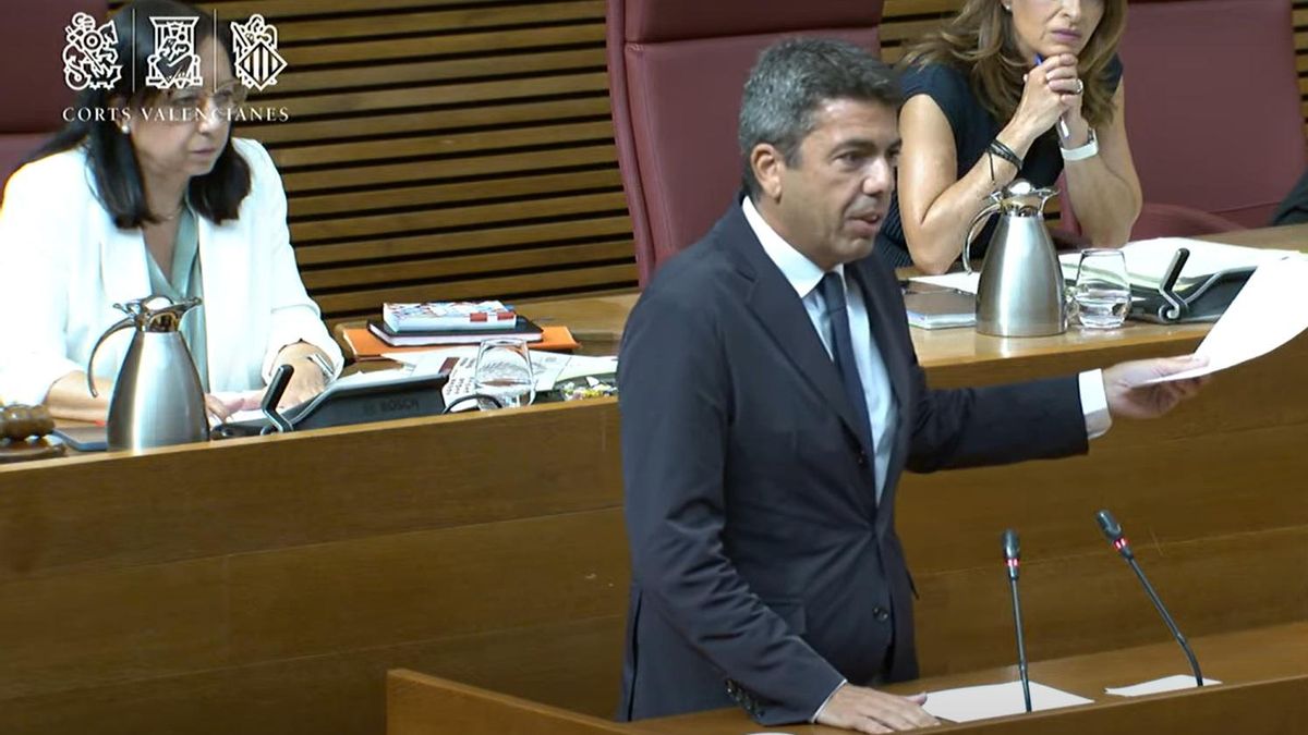 Mazón reconoce que pagó en billetes los 853 euros de la comida en un dos estrellas Michelín tras cargarla a la Generalitat