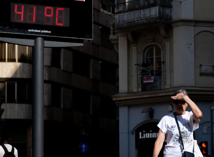 La Aemet advierte de una semana de calor intenso con máximas por encima de los 40 grados