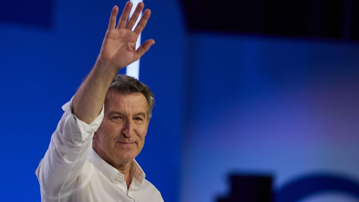 El PP encumbra a Feijóo con el 99,24% de los votos en un congreso manso por la urgencia de echar a Sánchez