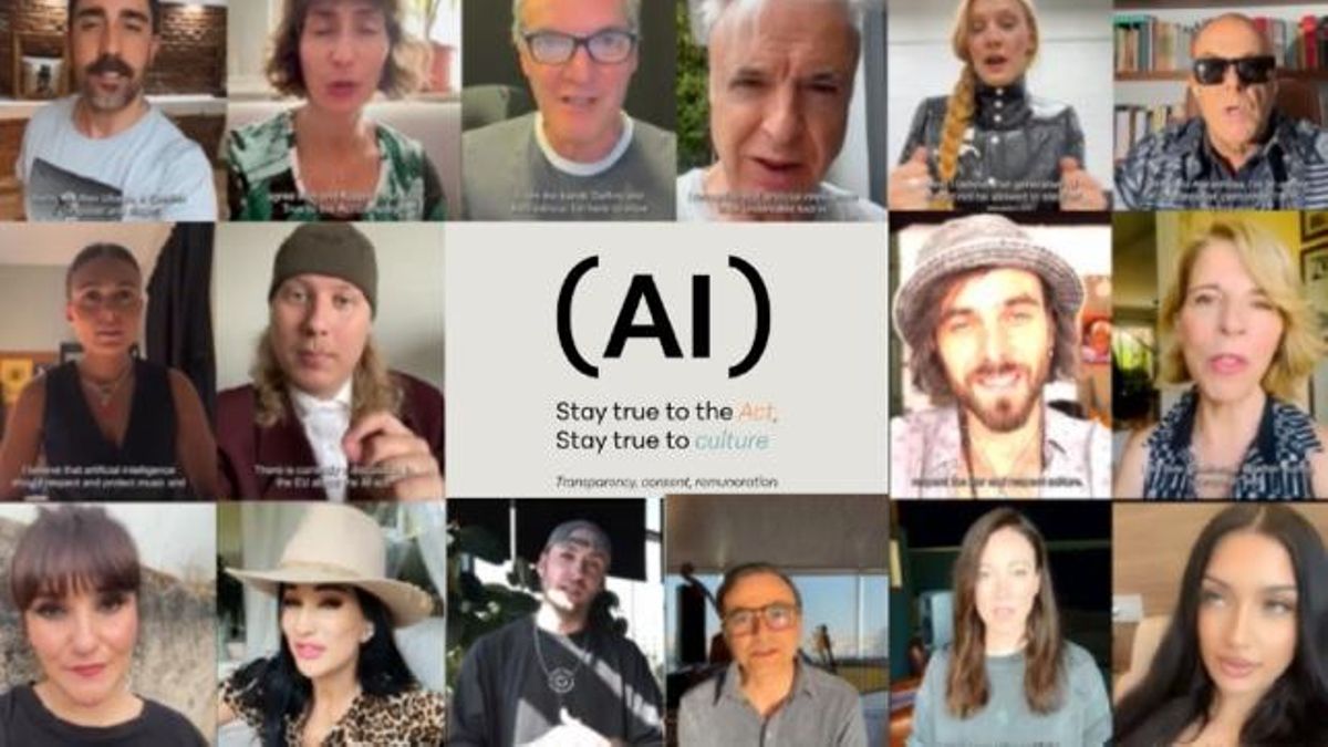 Rozalen, Alejandro Sanz y Alex Ubago se unen a los artistas europeos que piden que la ley les proteja de la falta de control de la IA