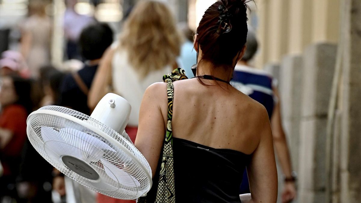 Las temperaturas vuelven a superar los 35 grados en Madrid a pesar de la nubosidad