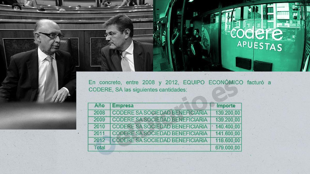 Codere pagó 679.000 euros al despacho que fundó Montoro mientras se legislaba a su favor