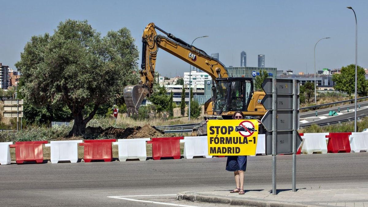 Los vecinos que creen que la Fórmula 1 en Ifema es un castillo de naipes y van a demostrarlo: «Habrá mil veces más ruido»