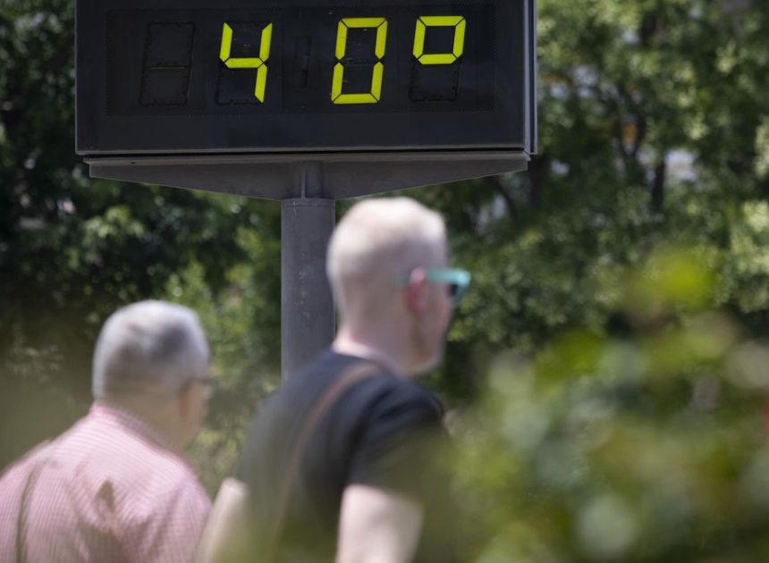 El calor sigue en Madrid: máximas de hasta 40 grados y alerta naranja
