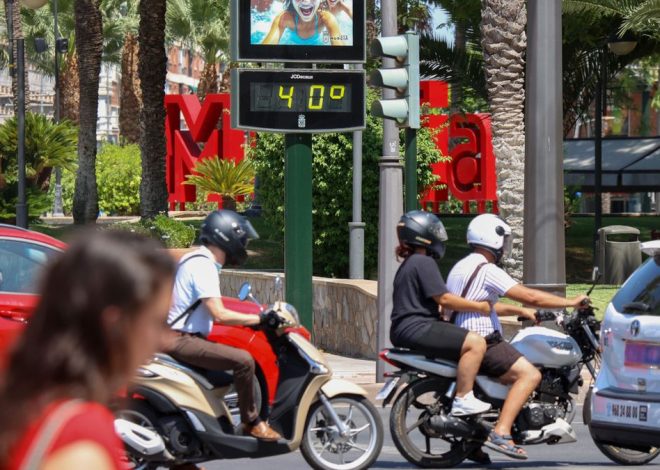 Más calor y algunas lluvias: la previsión de la Aemet para el arranque de semana