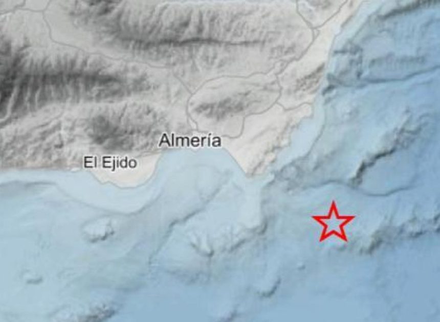 Un terremoto frente a la costa de Almería de magnitud 5,5 se hace notar en Alicante, Murcia y el este de Andalucía