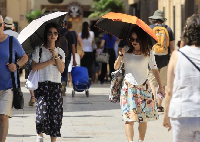 El calor continúa antes de un «suave» alivio térmico: 12 comunidades siguen con avisos de la Aemet