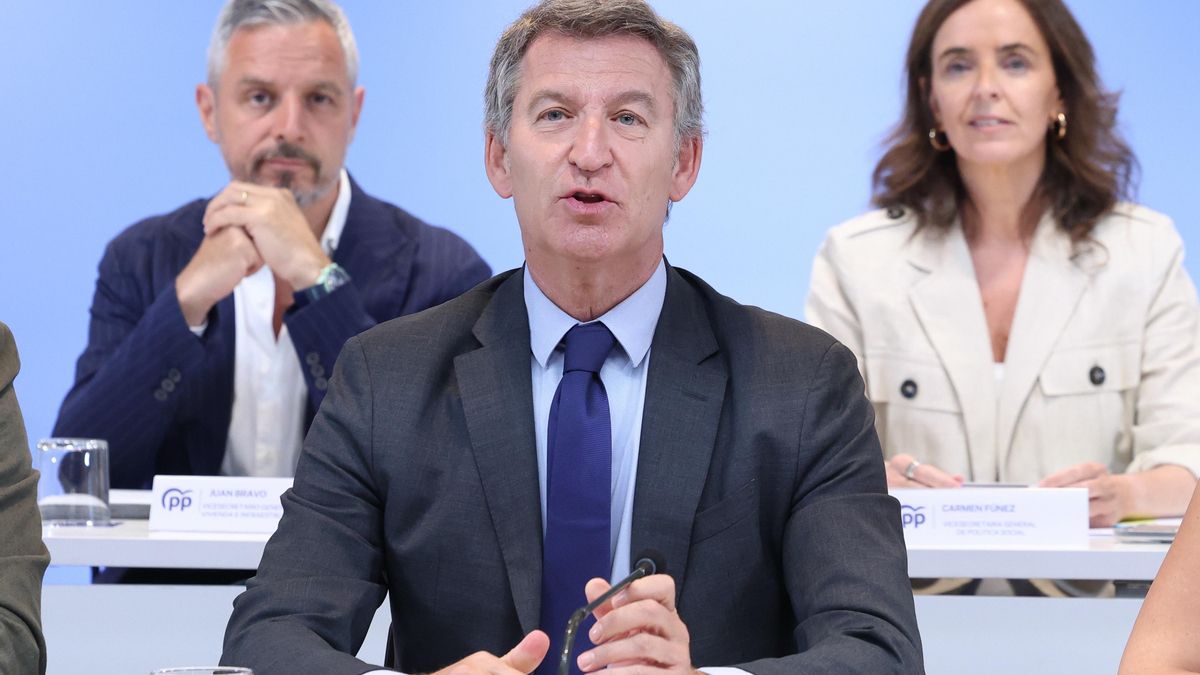 Feijóo insiste en su discurso contra la inmigración: «Tenemos derecho a un país seguro, en el que impere la ley»