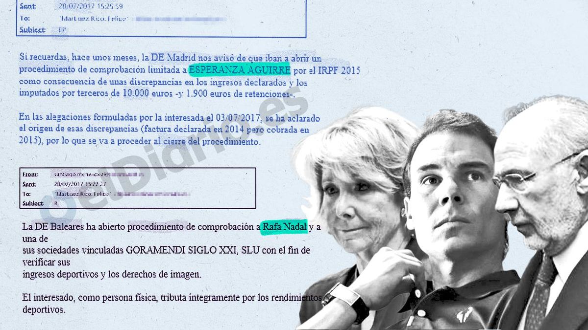 La brigada fiscal suministraba a Montoro un arsenal de «información reservada» sobre objetivos relevantes