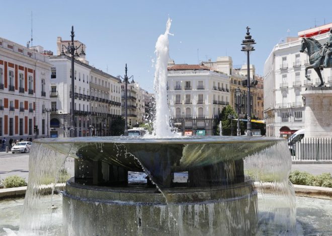 Las temperaturas llegarán a los 35 grados en Madrid antes de un nuevo descenso