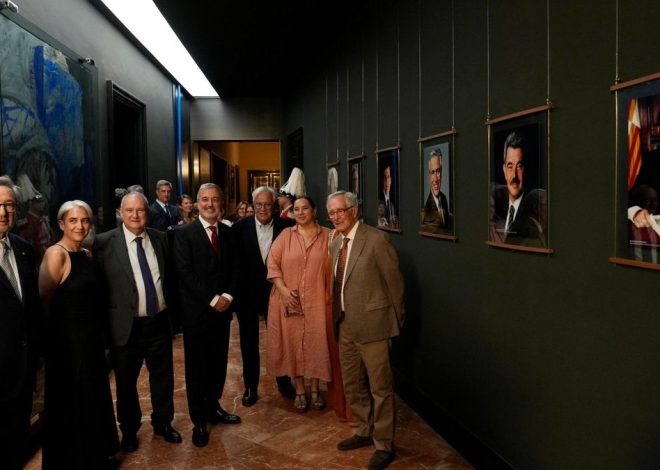 Barcelona homenajea a sus exalcaldes en una galería donde se exhiben los retratos oficiales