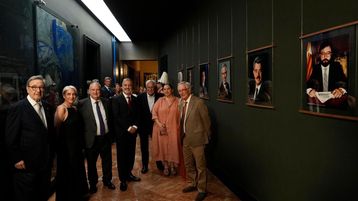 Barcelona homenajea a sus exalcaldes en una galería donde se exhiben los retratos oficiales