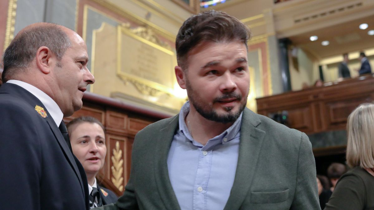 Rufián insiste en la unión de la izquierda plurinacional después de que ERC lo descarte: «Menos pureza y más cabeza»
