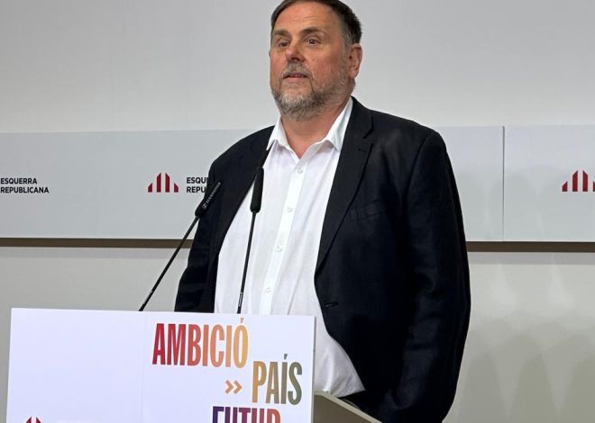 Junqueras rechaza la lista plurinacional de izquierdas de Rufián, pero le expresa su «respeto»