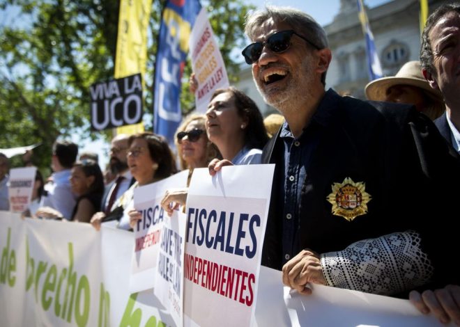 Solo un juez y 28 fiscales perderán parte de su salario por hacer huelga contra el Gobierno