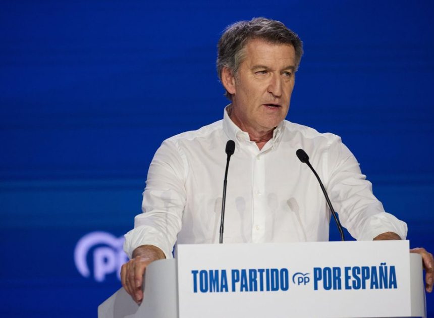 Feijóo pide la reelección al PP: «Si no conseguimos el cambio, hemos fracasado»