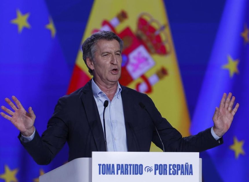 Feijóo clausura el congreso de su reelección al frente del PP: «No vamos a hacer un cordón sanitario a Vox»