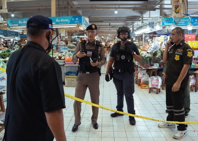 Varios muertos en un tiroteo en un mercado turístico de Bangkok