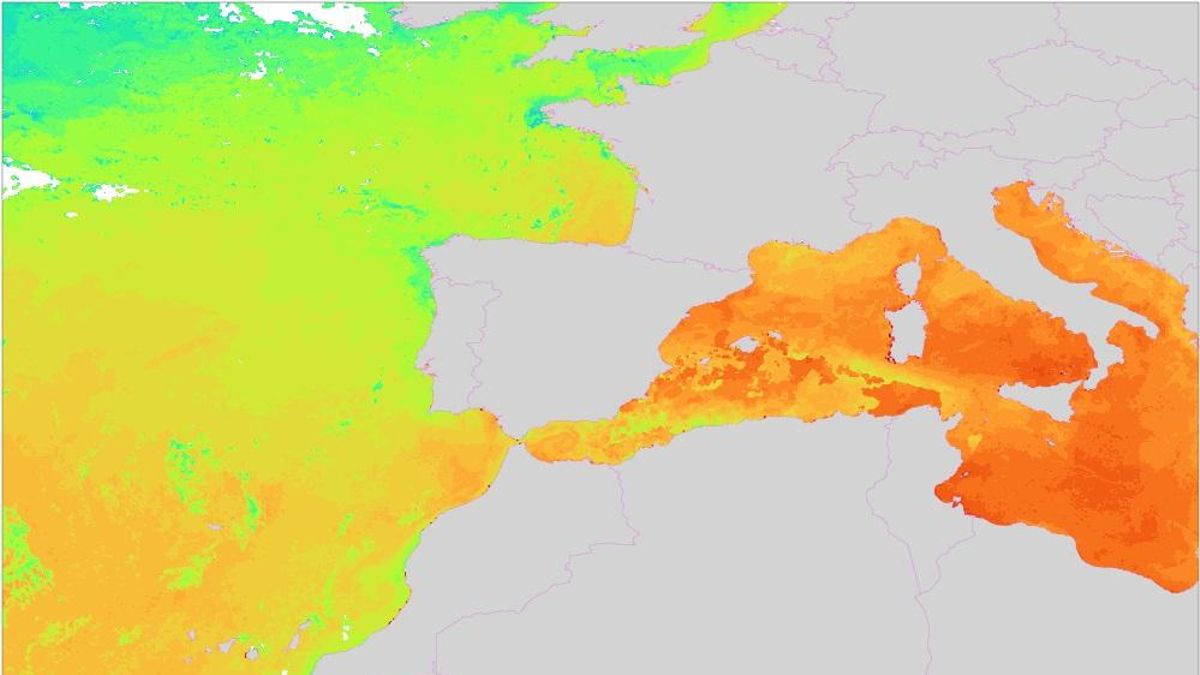 El calor que ‘traga’ el mar hoy avisa de las danas de mañana: el Mediterráneo vive en una eterna ola de temperaturas extremas