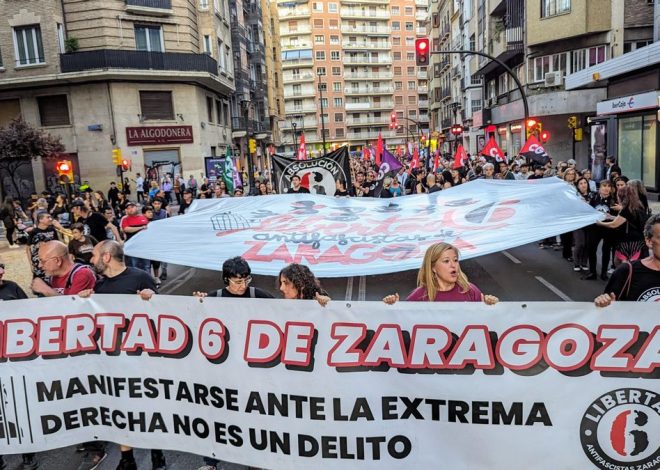 Otra condena para ‘Los 6 de Zaragoza’: 140.000 euros por daños en un codo a un policía nacional