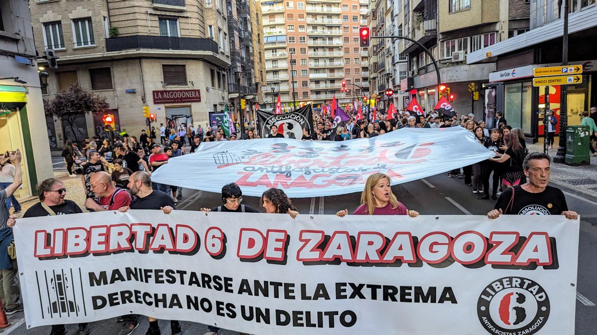 Otra condena para ‘Los 6 de Zaragoza’: 140.000 euros por daños en un codo a un policía nacional