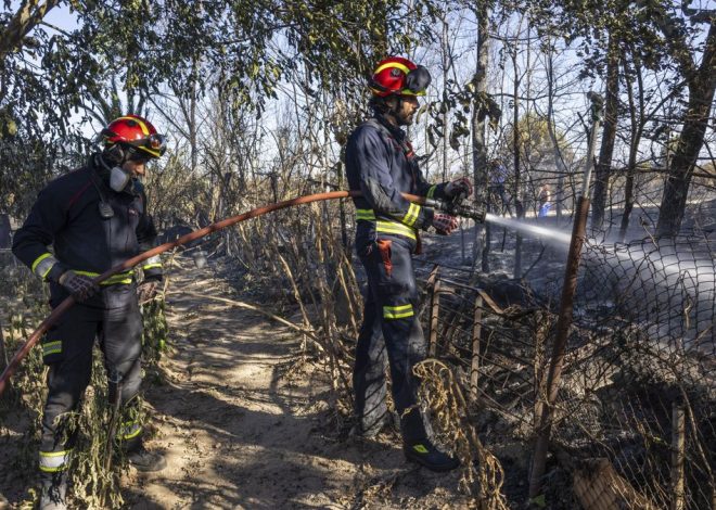 El incendio de Méntrida, controlado tras una evolución favorable de los vientos