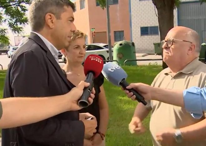 Un afectado por la dana, a Mazón: «¡No estabas en tu sitio, no me jodas Carlos, ha muerto mucha gente!»