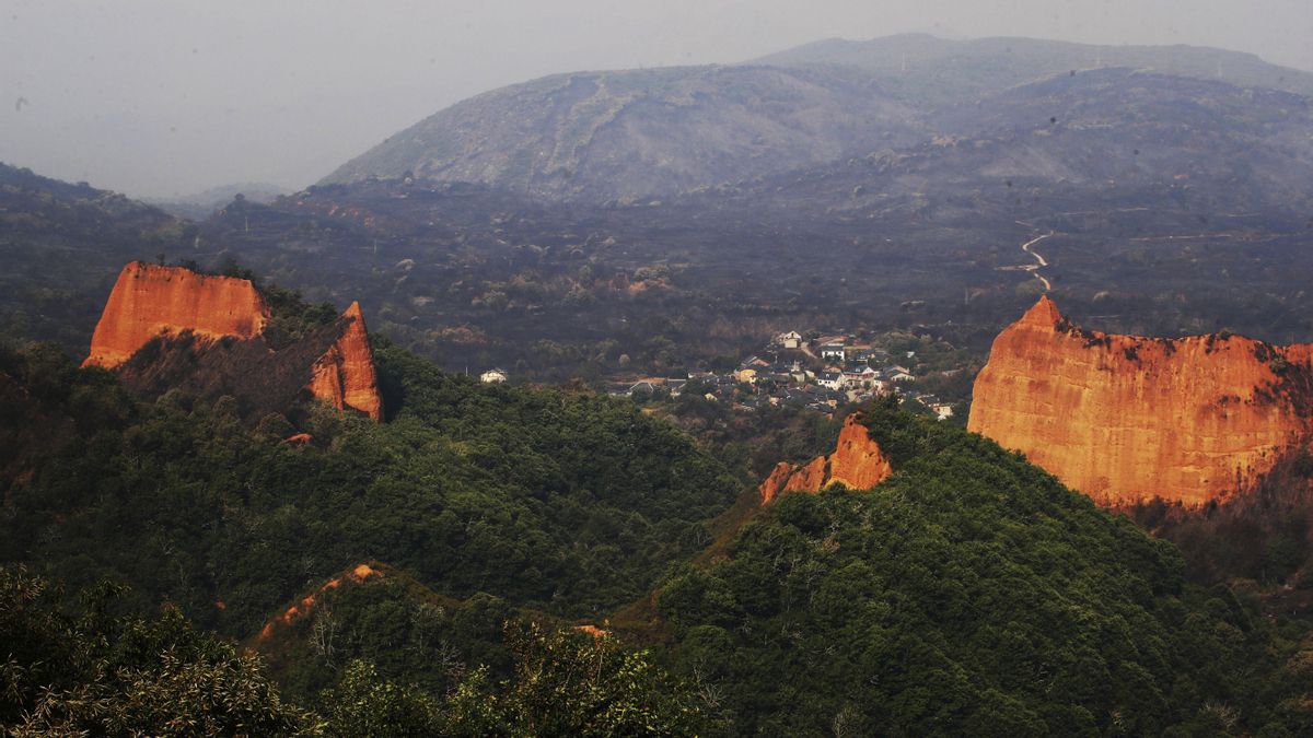 La Junta de Castilla y León descartó ante la Unesco que el cambio climático supusiera un peligro para Las Médulas