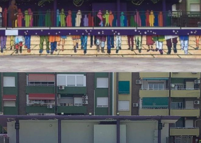 PP y Vox borra un mural en honor a las mujeres conserveras en el municipio murciano de Molina de Segura