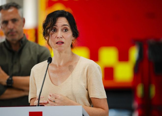 Ayuso acusa a Sánchez de «dejar que todo se queme» y al Gobierno de parálisis «para buscar culpables»