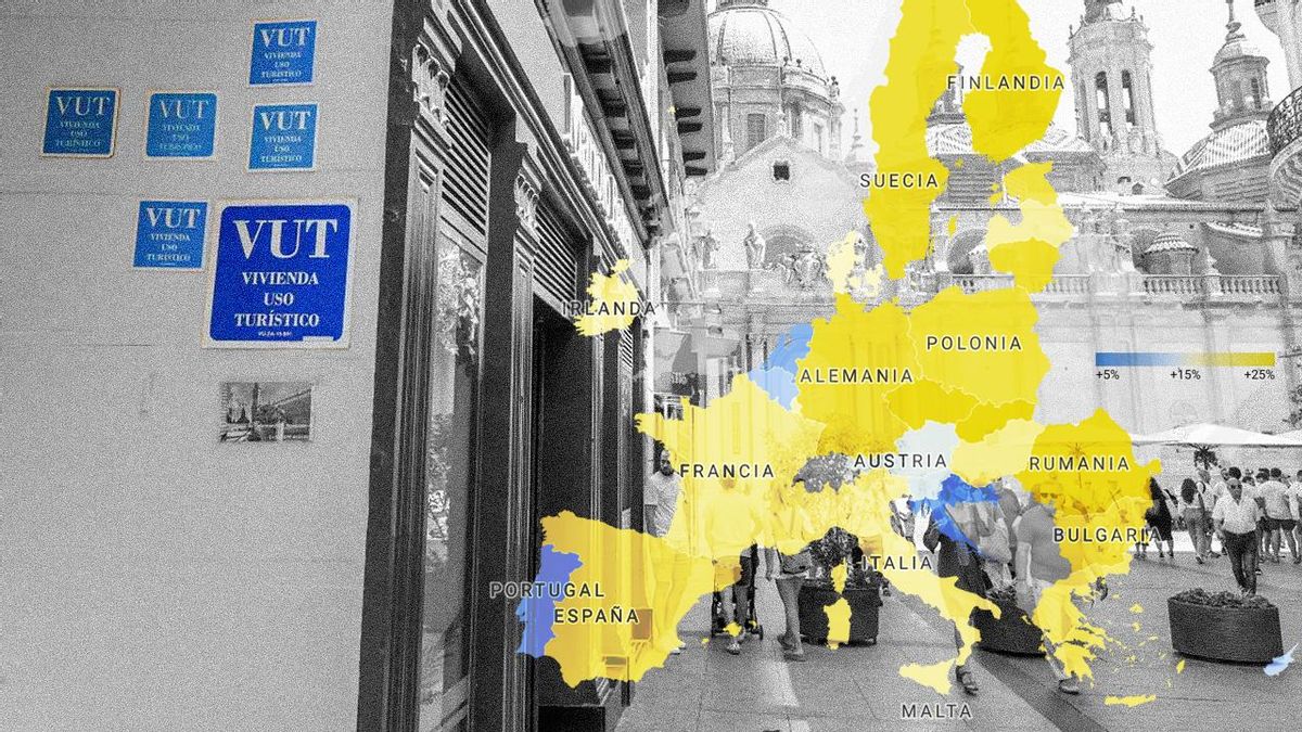 España y la UE baten récords de reservas de viviendas turísticas en plataformas como Airbnb o Booking
