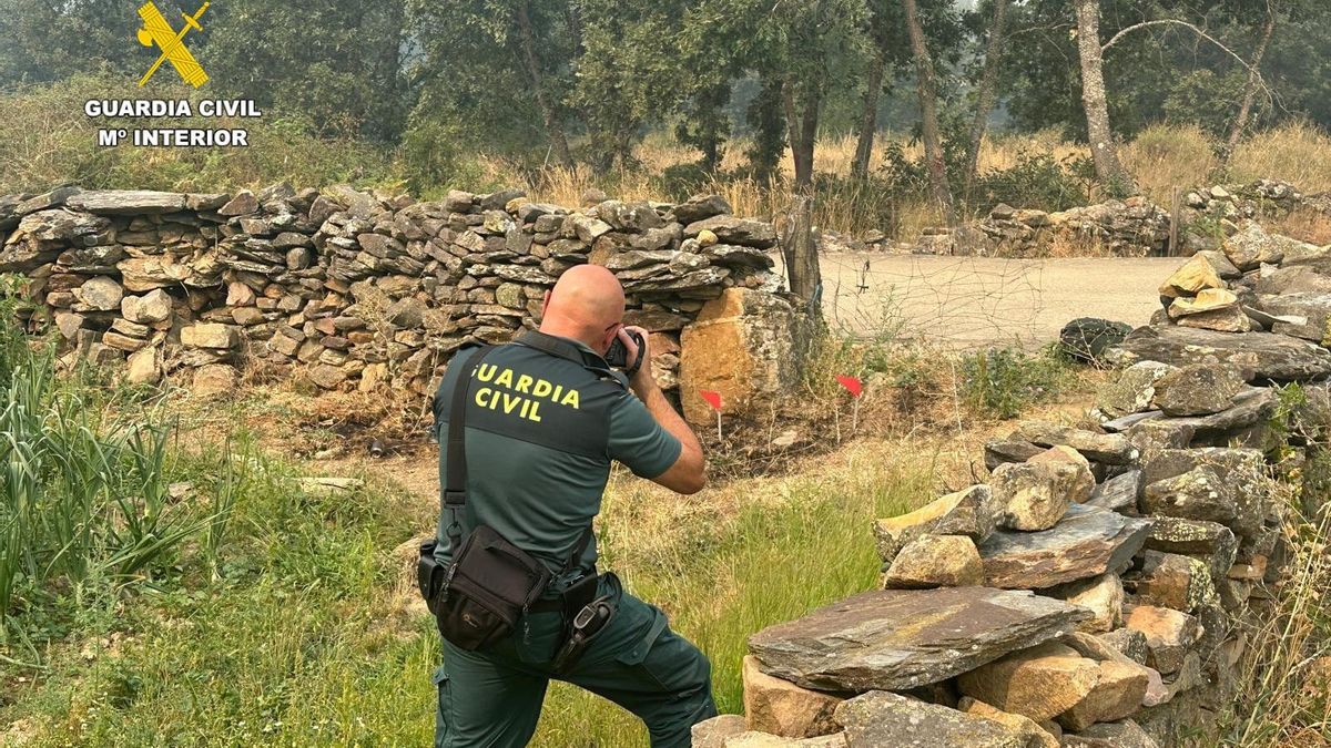Investigan a un hombre en Zamora por un incendio provocado por el tubo de escape de un tractor