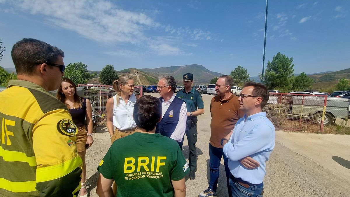 Sara Aagesen reclama en Extremadura rigor técnico y responsabilidad a la hora de pedir recursos al Gobierno