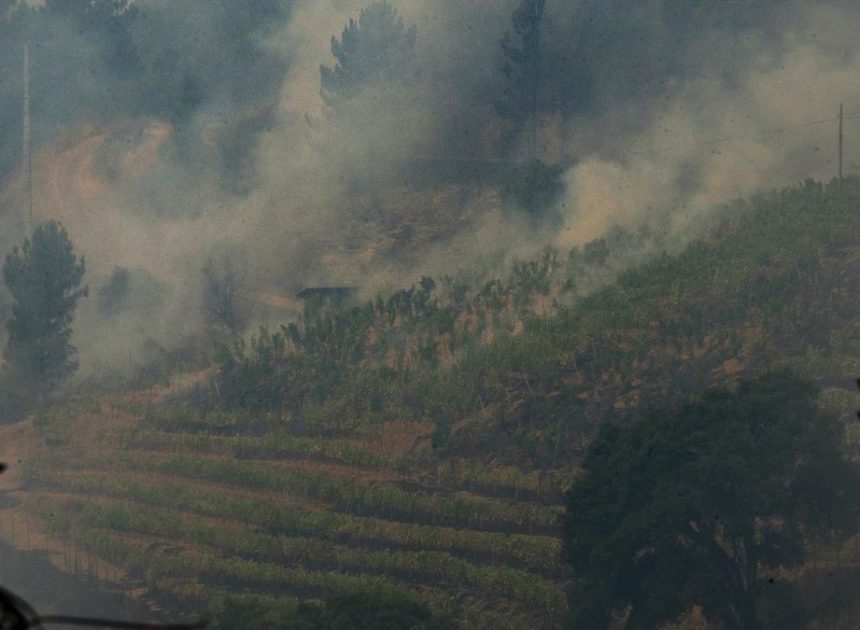 En las aldeas que el fuego calcinó en Vilamartín: «Se sabía que iba a pasar, pero no vino nadie, no hubo previsión»