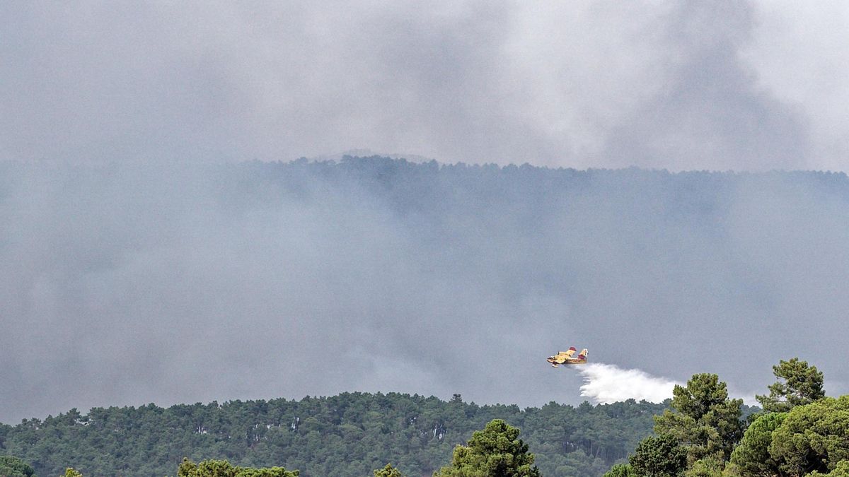 El incendio en el Hoyo de Pinares se queda sin llama pero se mantiene el operativo para evitar reproducciones