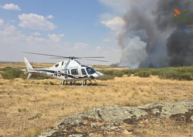 La empresa que gestiona los medios aéreos de los incendios forestales de Castilla-La Mancha, en huelga