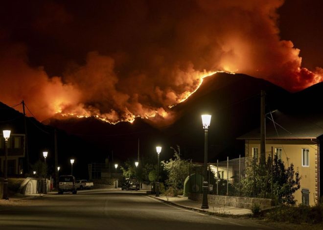 Protección Civil dice que la evolución de los incendios es «favorable» pero muy lenta