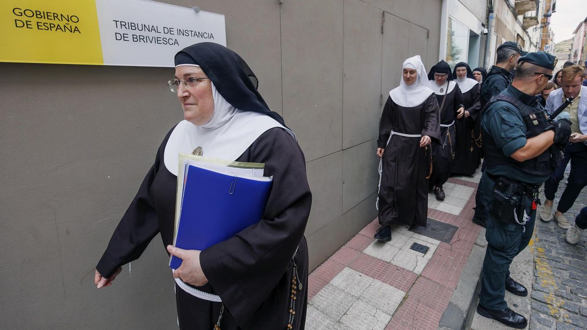 La Justicia da la razón a la Iglesia y dicta el desahucio de las exmonjas de Belorado