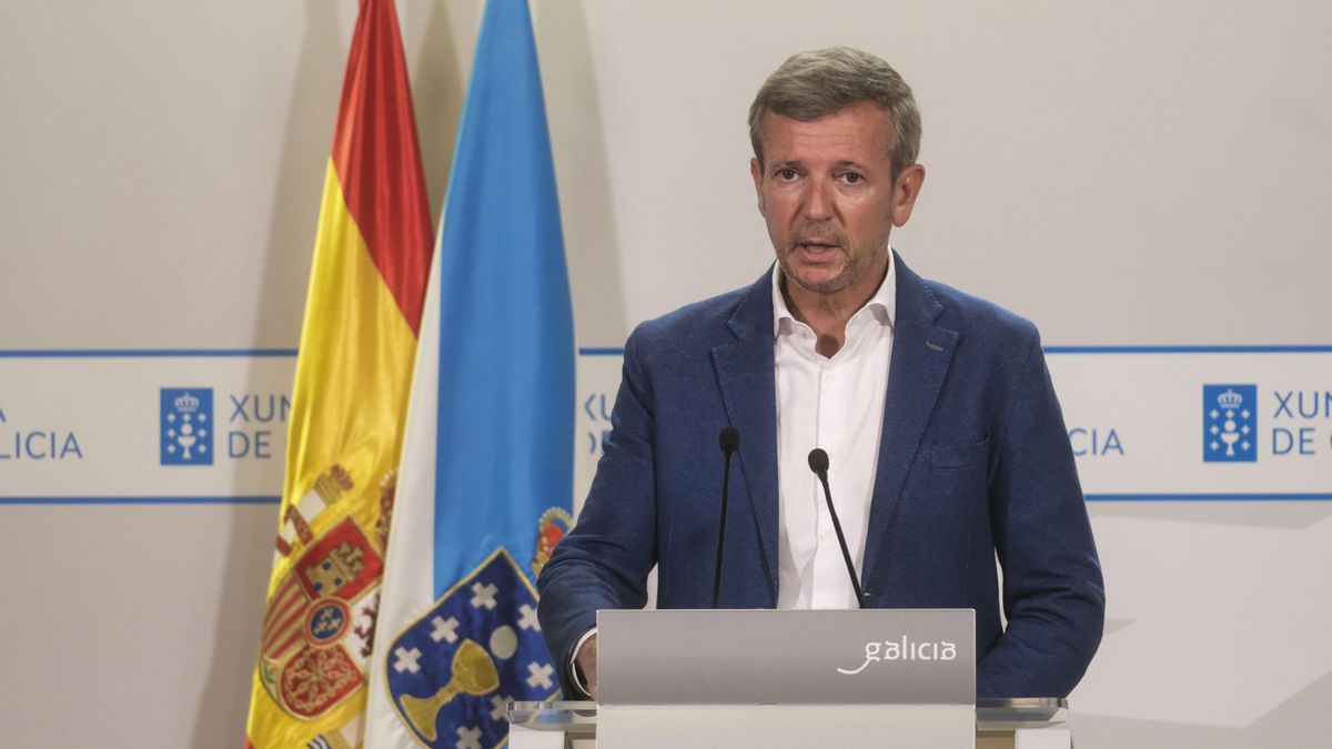 Alfonso Rueda apunta a la «intencionalidad humana» como la principal causa de la ola de incendios
